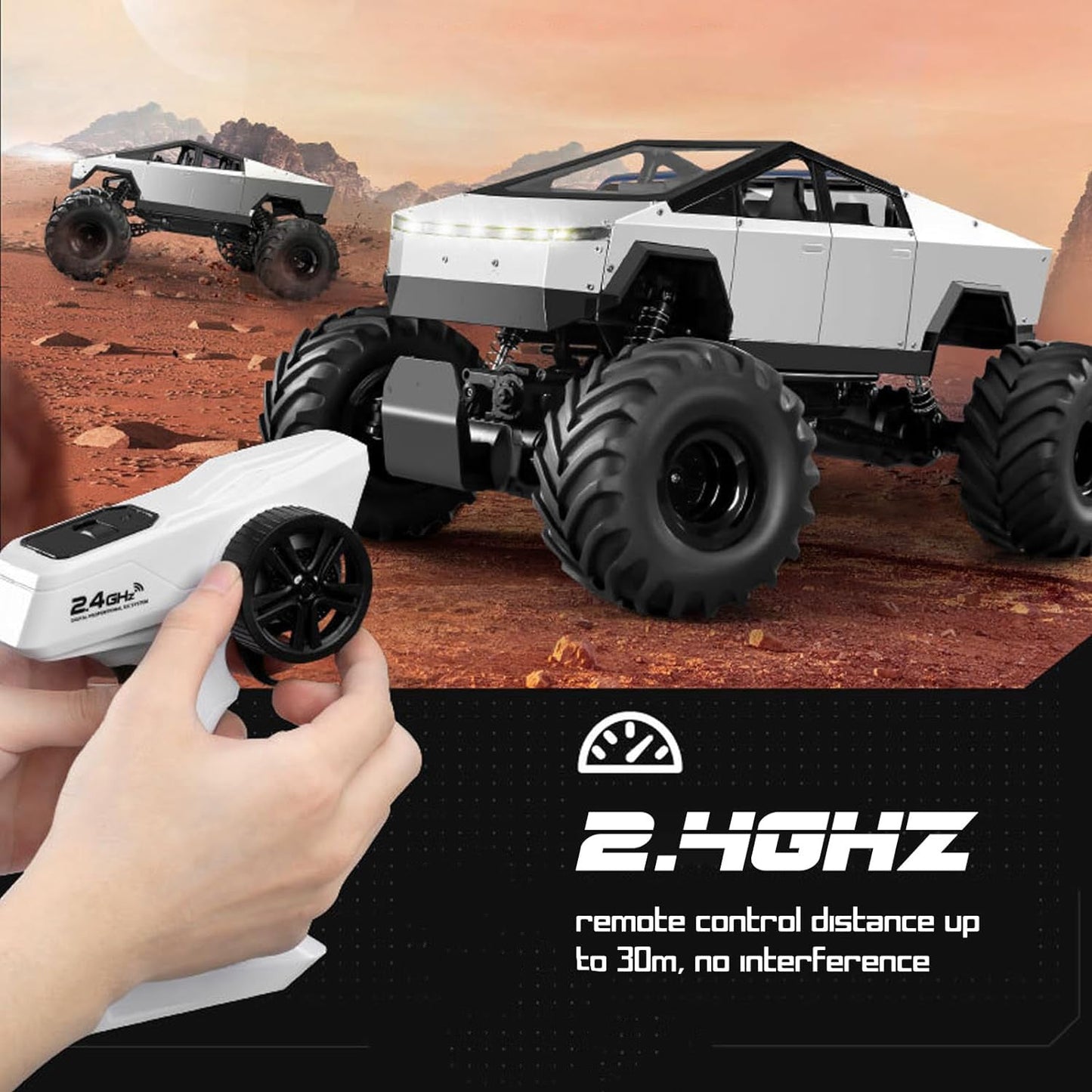 4WD Remote Control Off-Road Cyber Truck Car