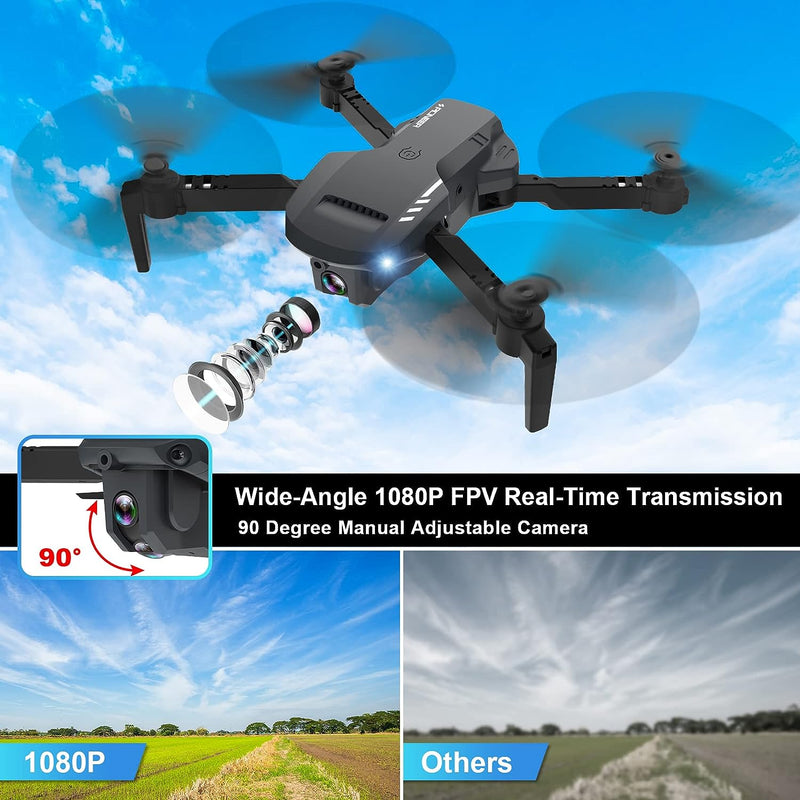 Faltbare Mini-Drohne mit 1080P HD-Kamera
