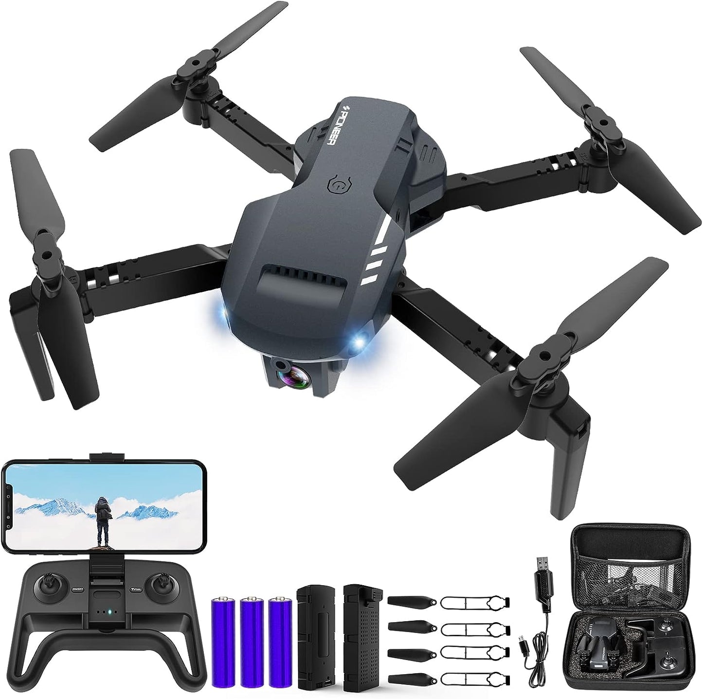 Foldable Mini Drone With 1080P HD Camera