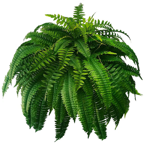 UV Resistant Lifelike Artificial Boston Fern