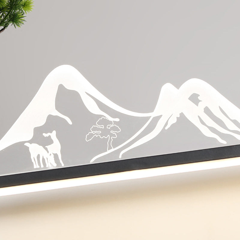 Mountain Scenery Outdoor Wall Lights