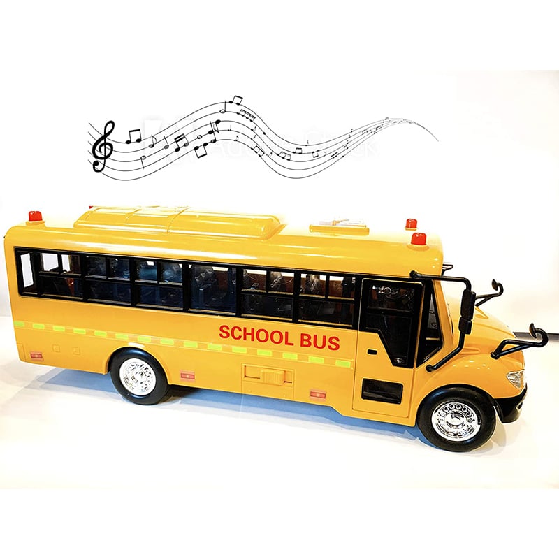 Kids Educational Interactive School Bus Toy