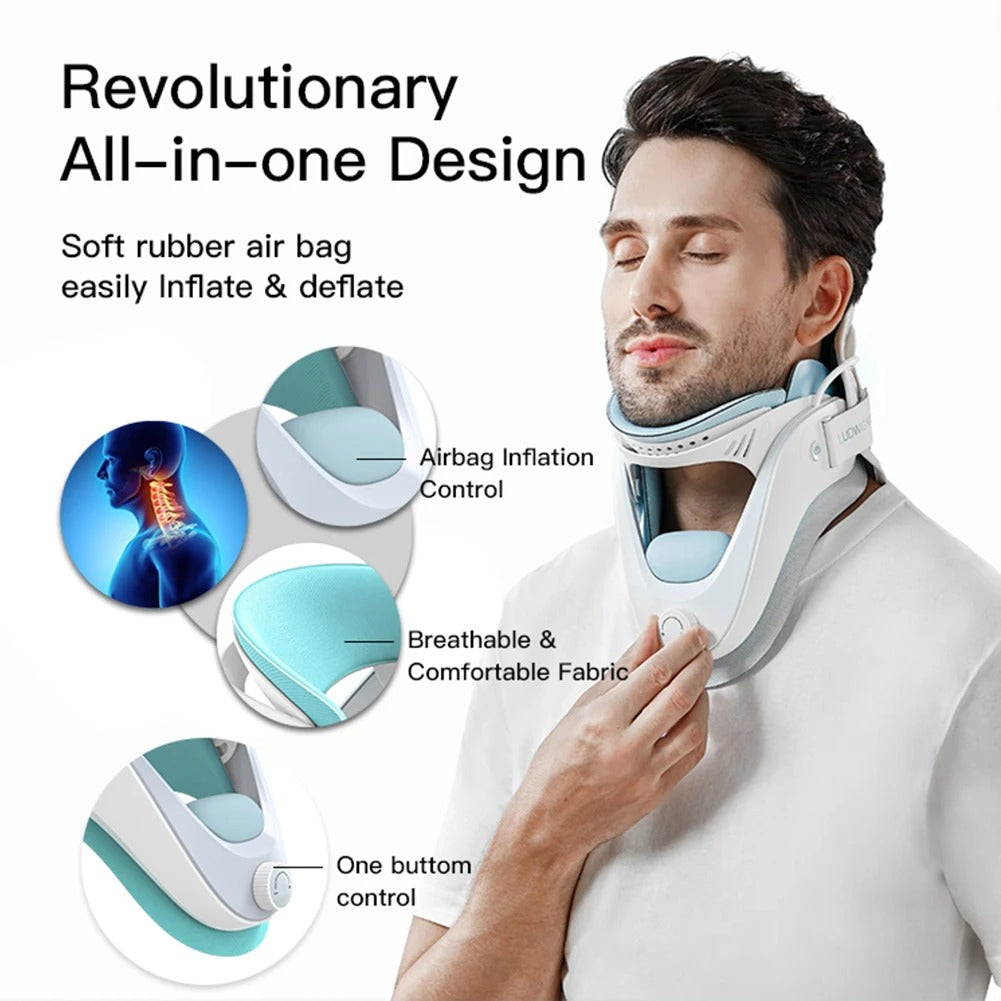 Adjustable Neck Traction Device for Pain Relief and Spinal Alignment