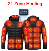 Adjustable 21-Zone Heated Jacket for Men & Women