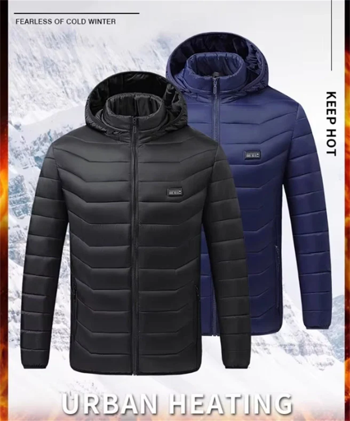 Adjustable 21-Zone Heated Jacket for Men & Women