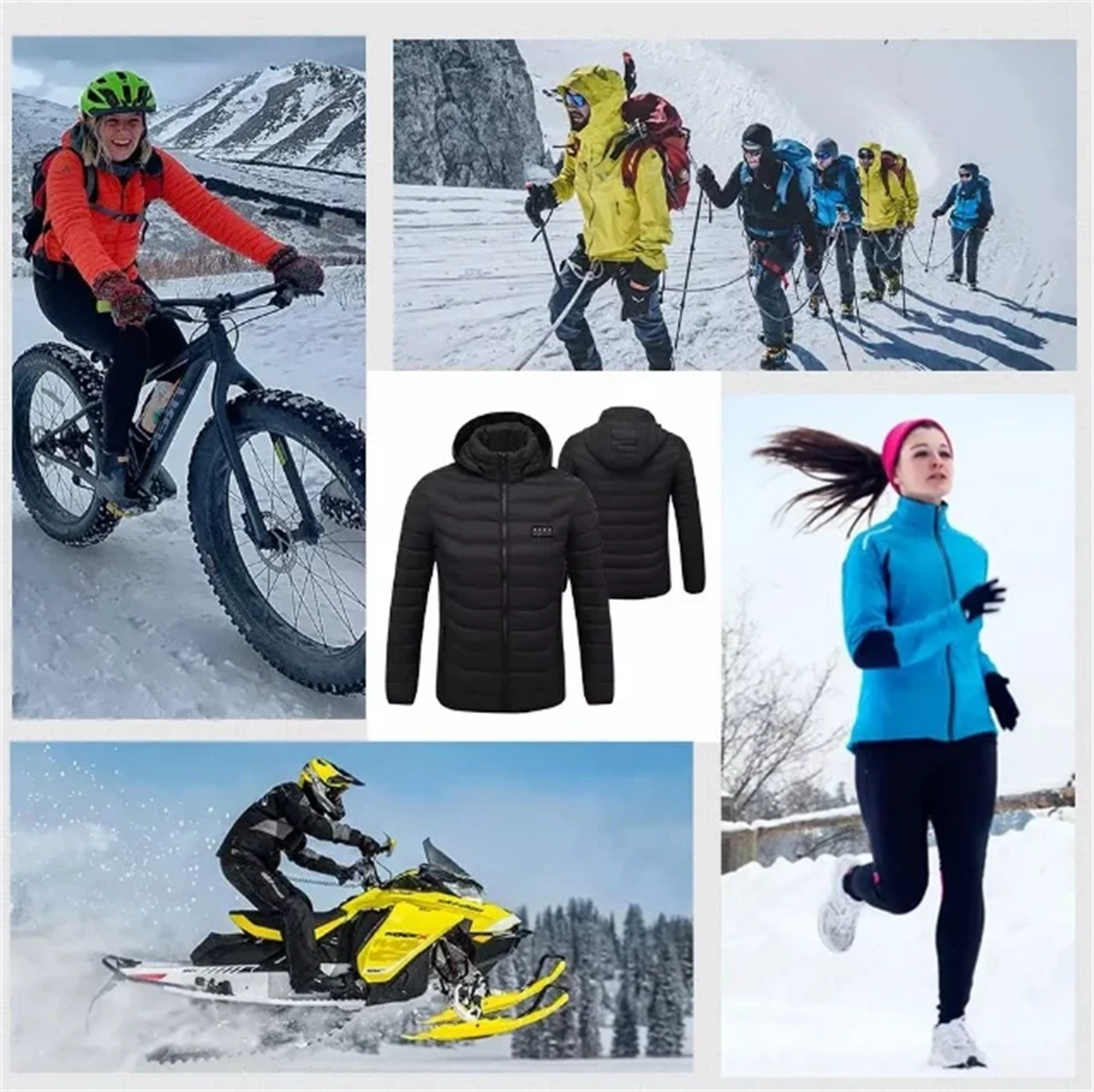 Adjustable 21-Zone Heated Jacket for Men & Women