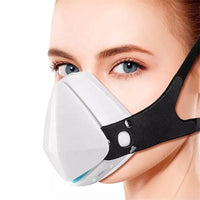 Electric Air Purifier Fan Mask – Rechargeable Mask with Active Filtration