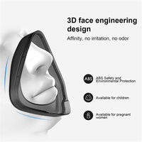 Electric Air Purifier Fan Mask – Rechargeable Mask with Active Filtration