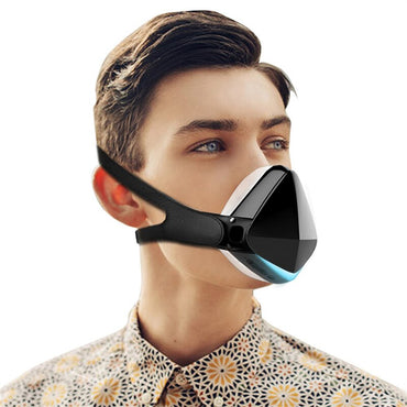 Electric Air Purifier Fan Mask – Rechargeable Mask with Active Filtration