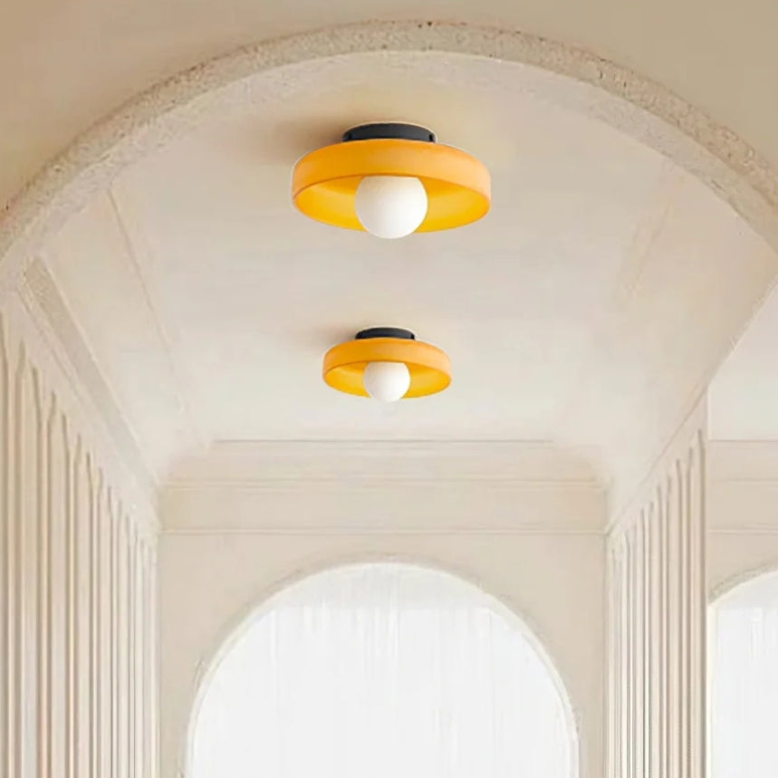 Glass Round LED Ceiling Light