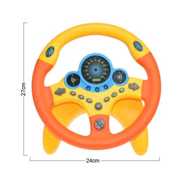 Electric Simulation Steering Wheel Toy