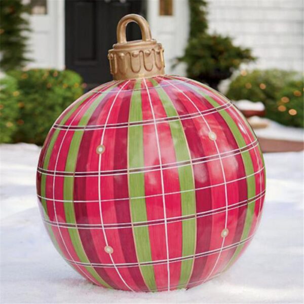 Large Christmas Decorated Ball