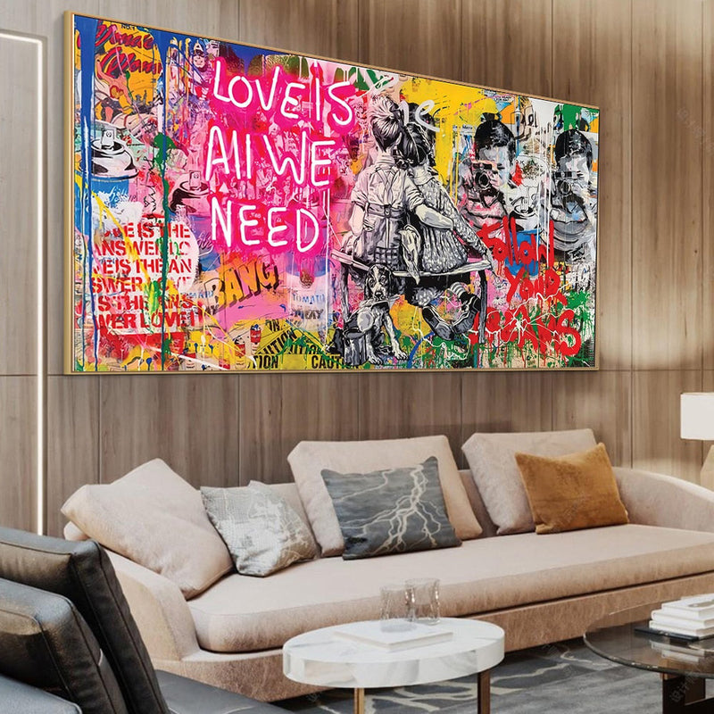 All We Need is Love Painting