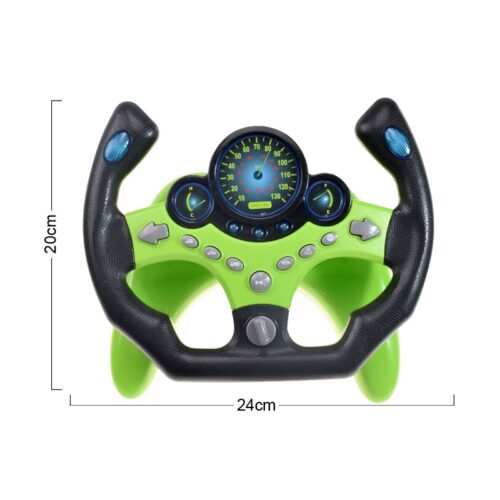 Electric Simulation Steering Wheel Toy