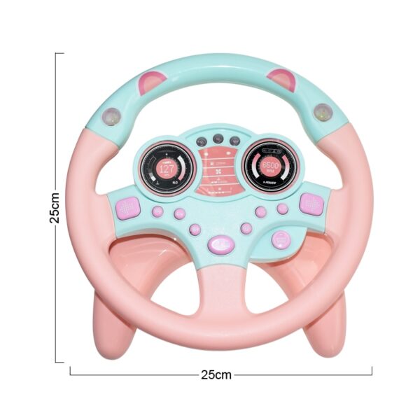 Electric Simulation Steering Wheel Toy