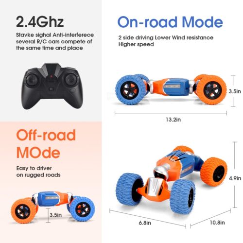 Remote Control Stunt Cars – High-Speed Trick RC Cars for Kids and Adults