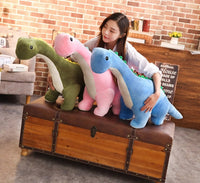 Extra Large Cuddle Plush Diplodocus Dinosaur for Snuggly Fun