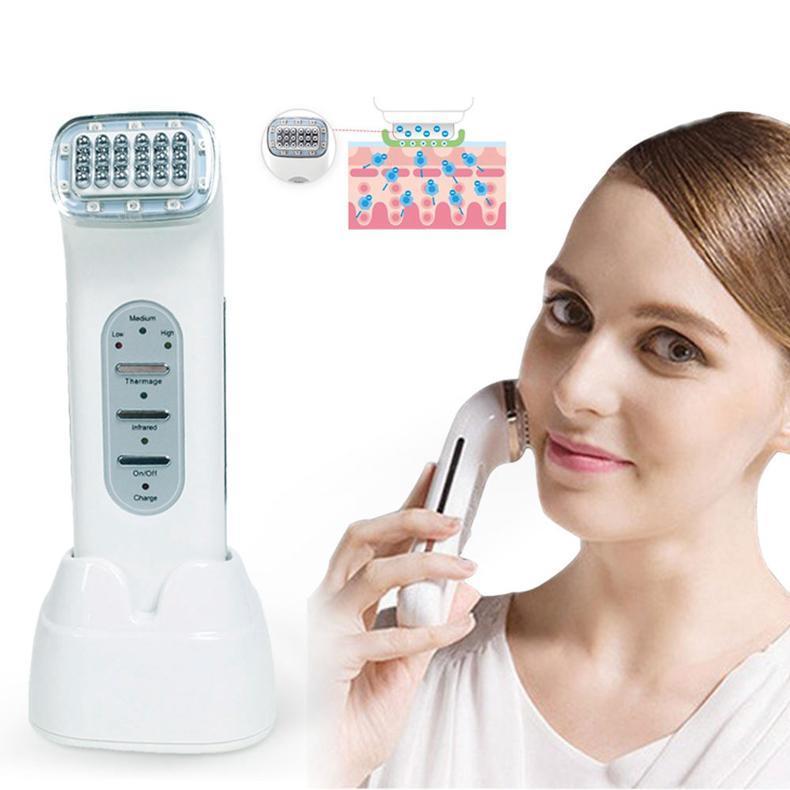 Portable Mini Infrared Thermage RF Skin Tightening Device | Facial Contouring