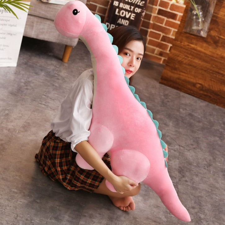 Extra Large Cuddle Plush Diplodocus Dinosaur for Snuggly Fun