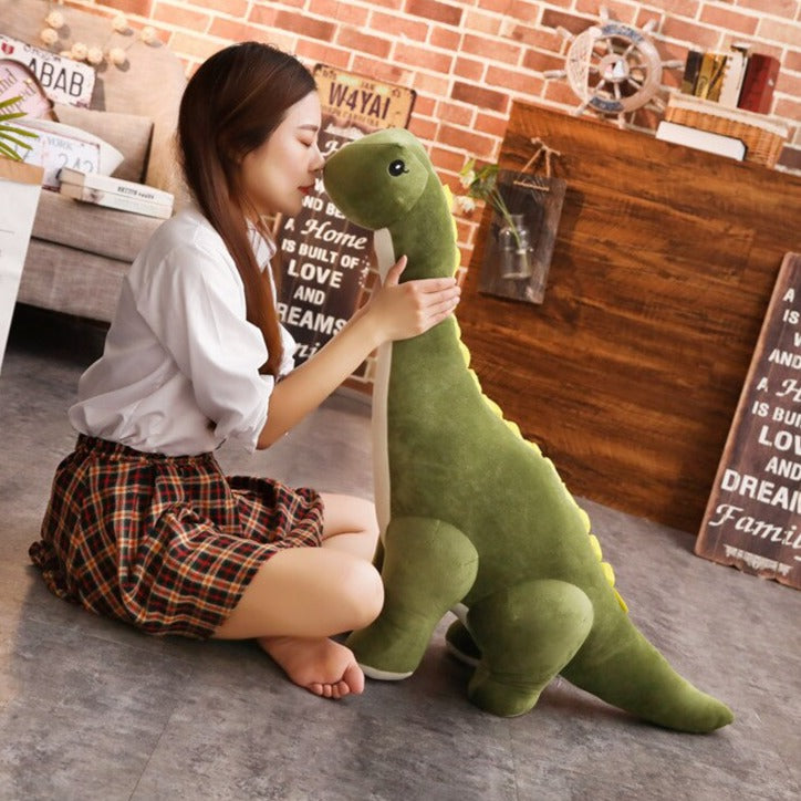 Extra Large Cuddle Plush Diplodocus Dinosaur for Snuggly Fun