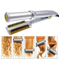 2-in-1 Professional Hair Straightener and Curling Iron