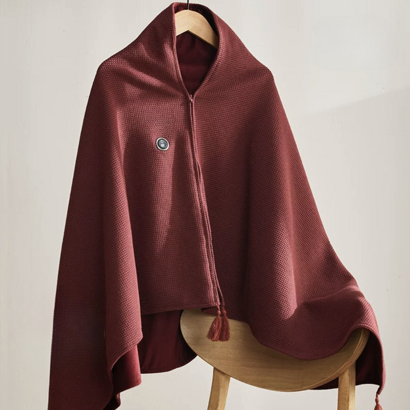 USB Heated Cape – Washable & Adjustable