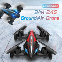 Ground-Air Drone 2-in-1 – Remote Control Drone & Vehicle