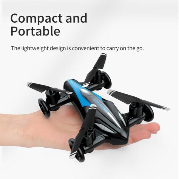 Ground-Air Drone 2-in-1 – Remote Control Drone & Vehicle