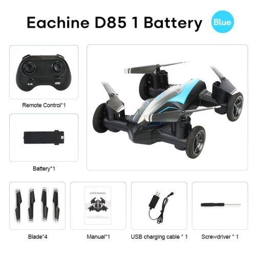 Ground-Air Drone 2-in-1 – Remote Control Drone & Vehicle