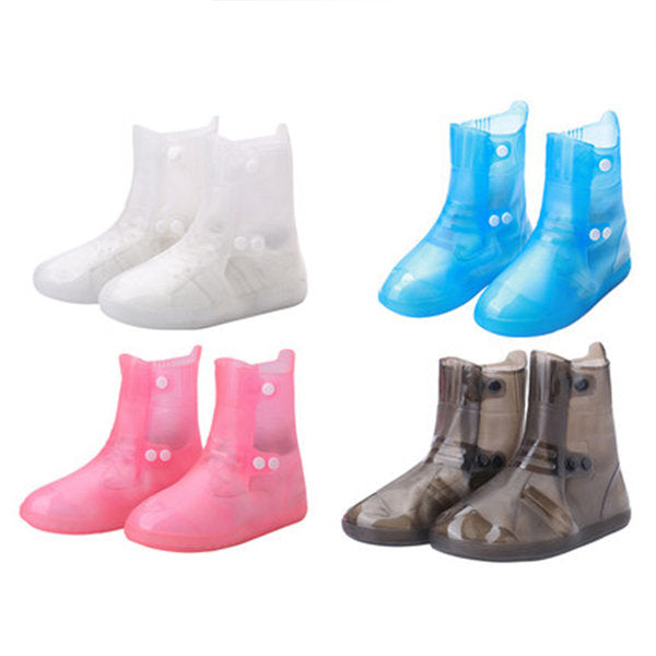 Slip On Transparent Rain Boots