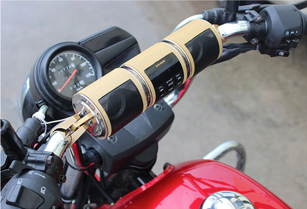 High-Power Motorcycle Bluetooth Handlebar Speakers