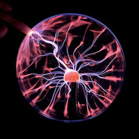 6" Interactive Plasma Ball Tesla Lamp