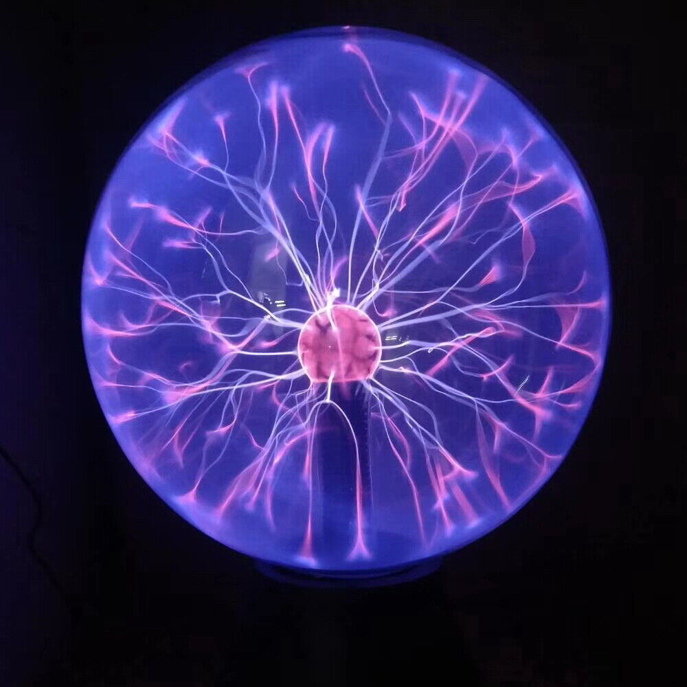 6" Interactive Plasma Ball Tesla Lamp