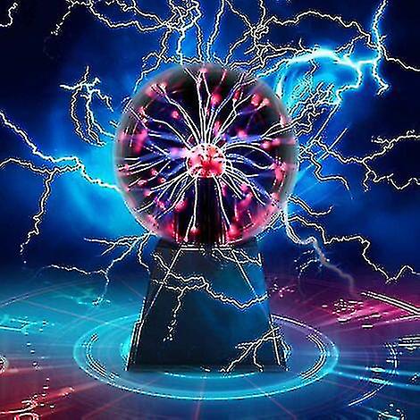 6" Interactive Plasma Ball Tesla Lamp