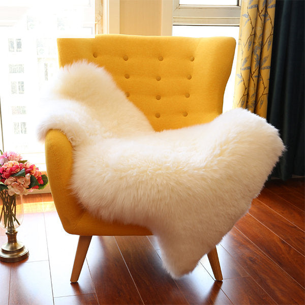 Sheepskin Sofa Cushion