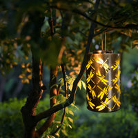 Solar-Powered Dragonfly Garden Lights