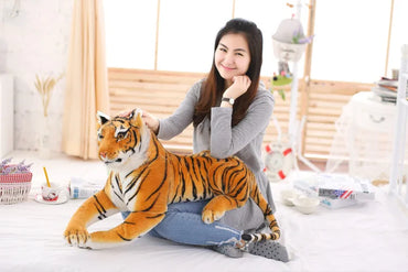 Large Tiger Plush Stuffed Toy