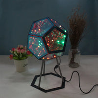 Infinity Mirror 3D Dodecahedron Lamp