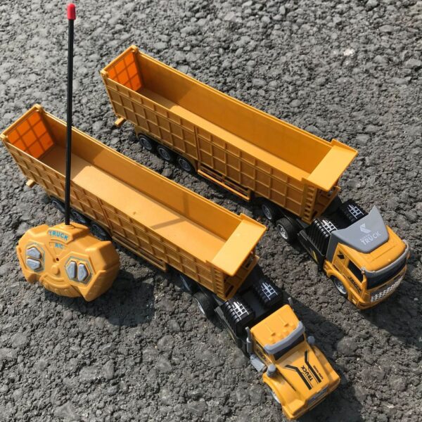 Cool RC Dump Truck & Container – Remote Control Construction Truck with Functional Dumping Action