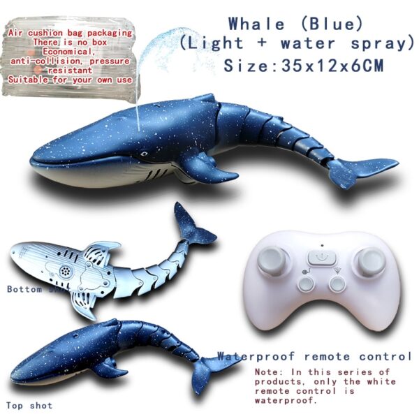 Shark Remote Control Toy – Realistic Swimming Shark for Water Play