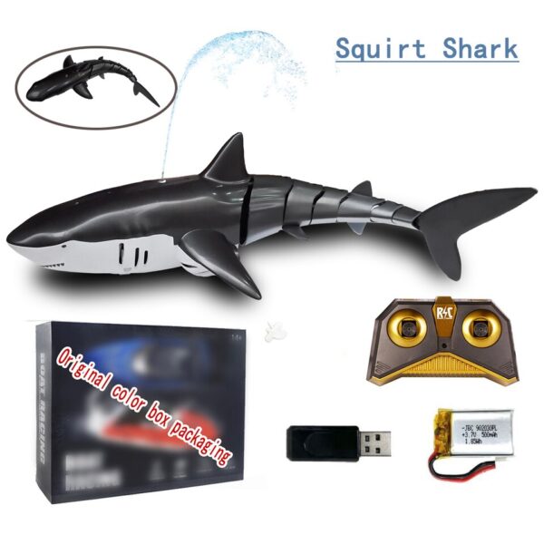 Shark Remote Control Toy – Realistic Swimming Shark for Water Play