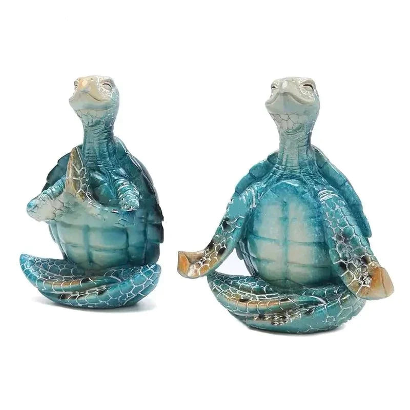 Yoga Meeresschildkröten Figuren