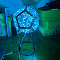 Infinity Mirror 3D Dodecahedron Lamp