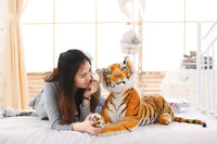 Large Tiger Plush Stuffed Toy