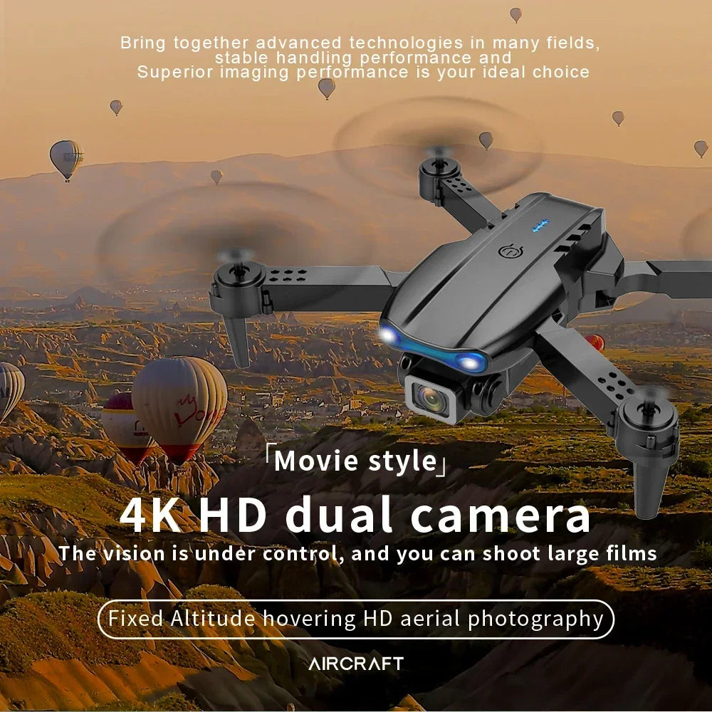 QJ K3 Pro HD 4K Drone with Dual Cameras