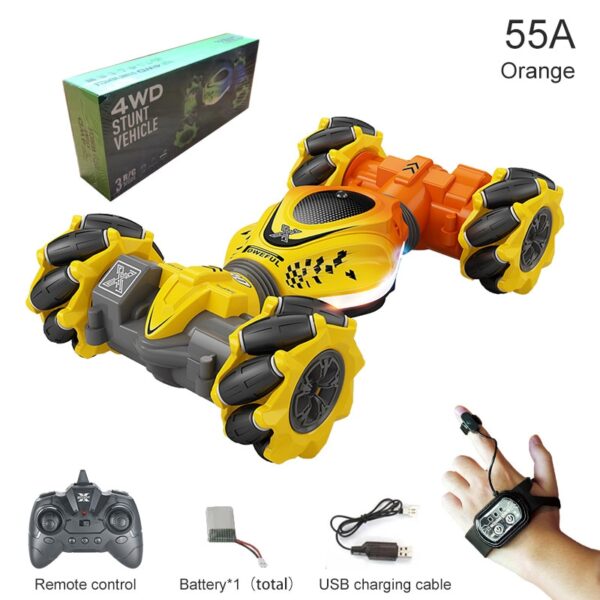 Remote Control Gesture Sensor RC Stunt Car