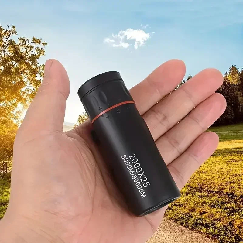 2000x25 HD Monocular Telescope – Portable Mobile Phone Scope