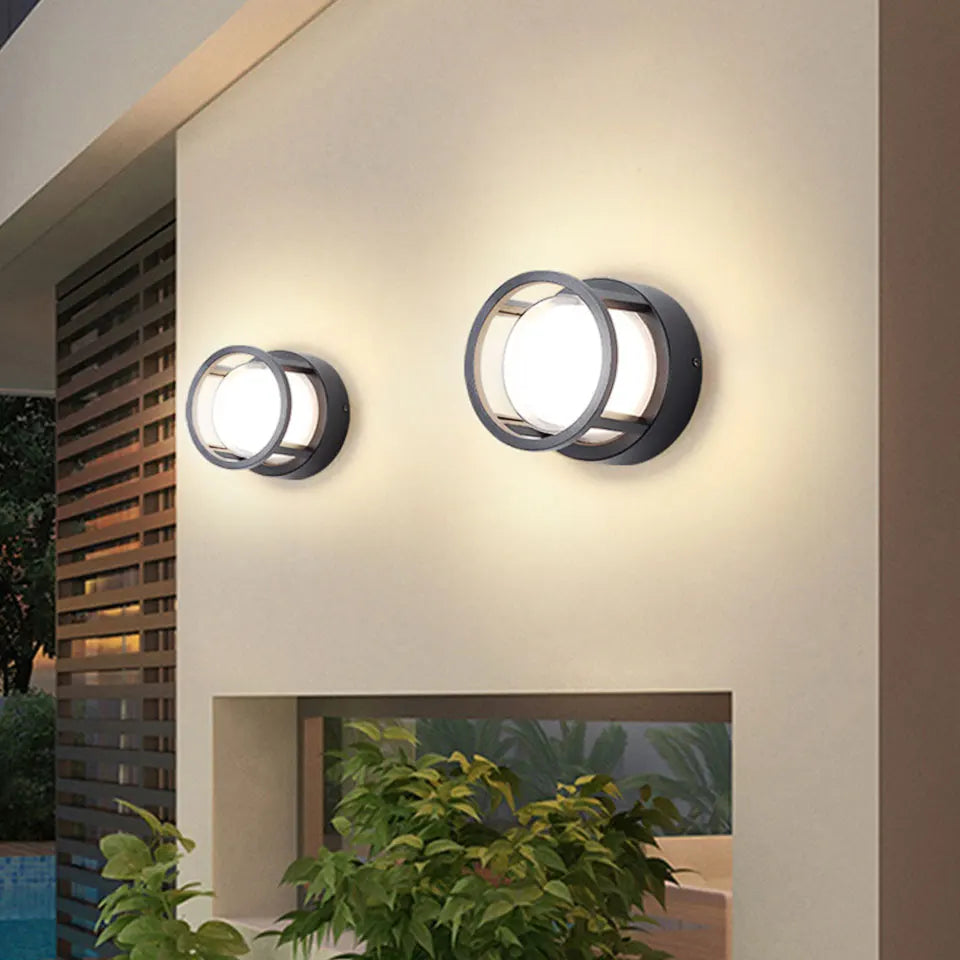 LED Outdoor Wall Light – Waterproof IP66 with Motion Sensor