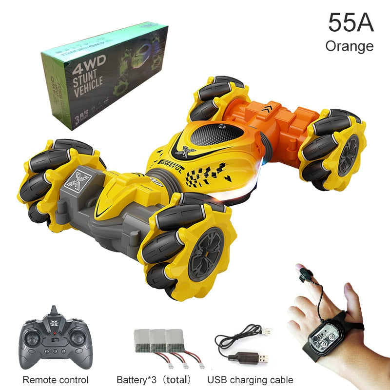 Remote Control Gesture Sensor RC Stunt Car