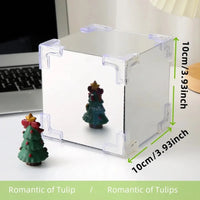 DIY Tulip Mirror Cube Lamp – Handmade Craft Night Light